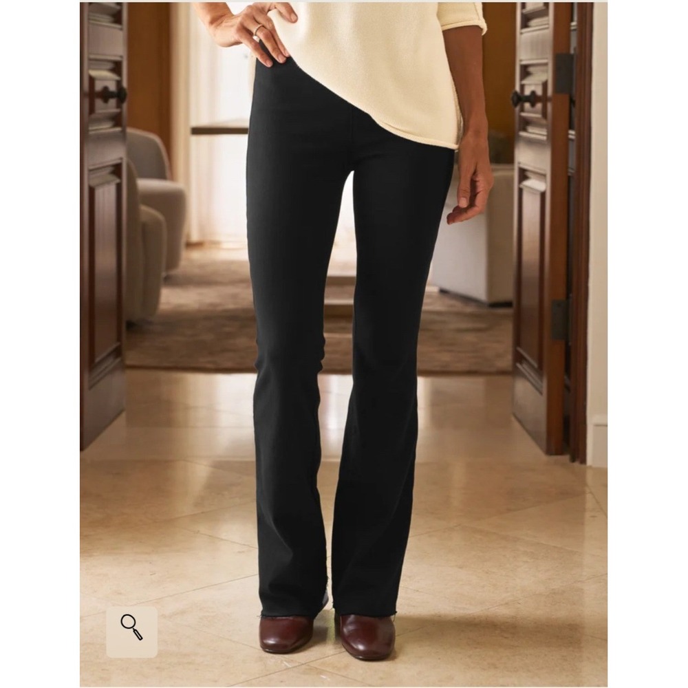 Frank & Eileen Flannigan Illusion 07 Flare Pull-On Jeans Black Size 30